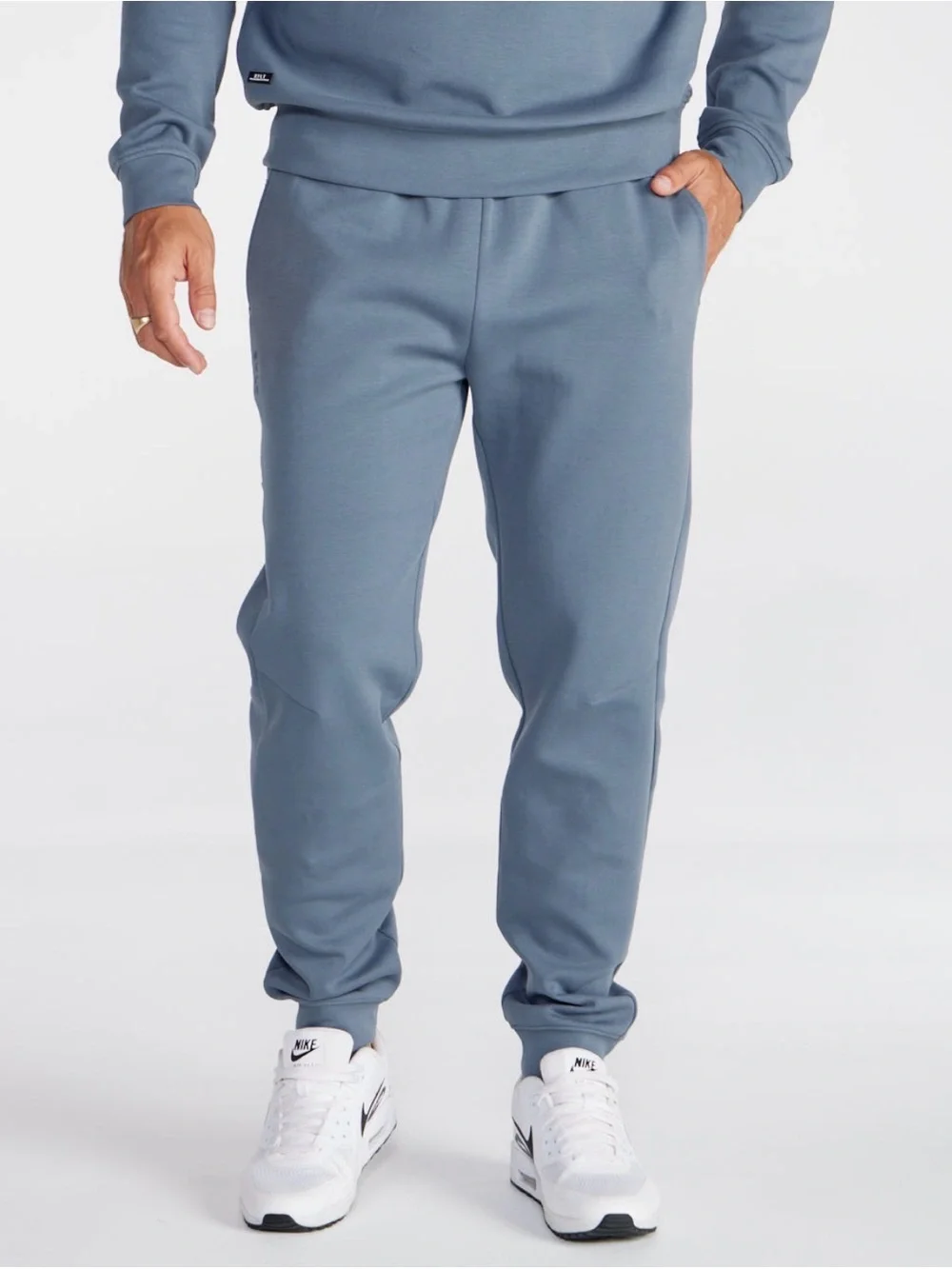 BYLT ROAMKNIT JOGGER DUSTY-BLUE SZ XL